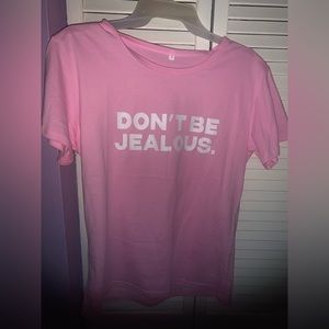 Y2K Mcbling 2000s “Don’t be Jealous” Tee